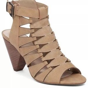 Vince Camuto Elika Nubuck Sandal Sandy Lane